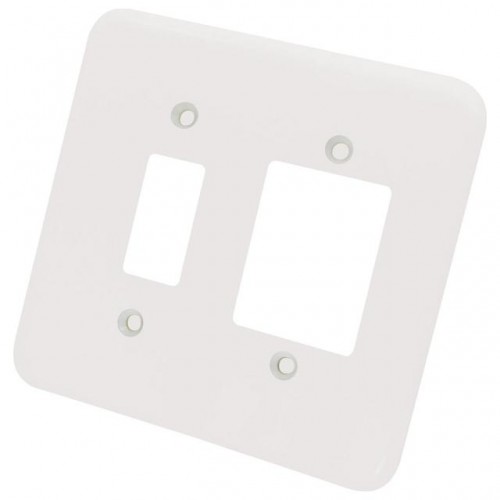 PLACA 4X4 POLLAR BRANCO T-13 1702014 PC 1