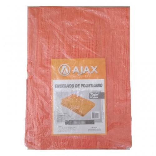 LONA CARRET.AJAX LARANJA  2X2MT (100 MICRAS) PC 1