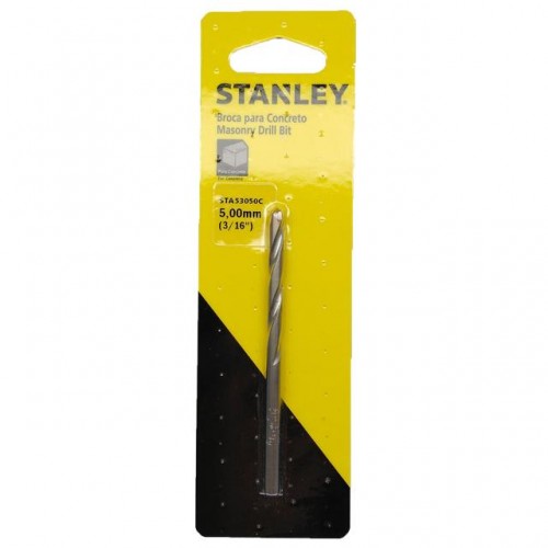 BROCA VIDEA STANLEY (C) 5.00MM 3/16 CARTELA STA53050C PC 1