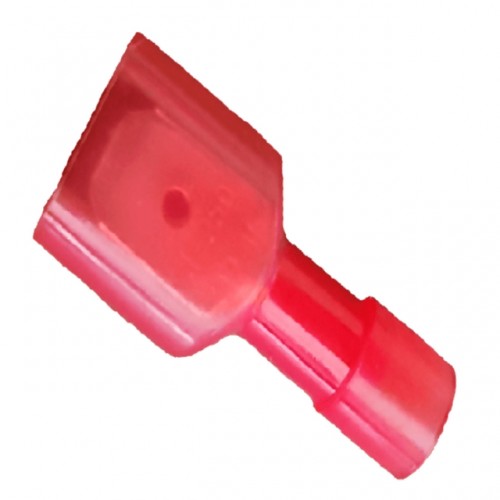 TERMINAL TOTAL-ISOL MACHO SFORPLAST 0.5X1.5MM VERMELHO (C/100) 4799(0039) NYLON PT 1