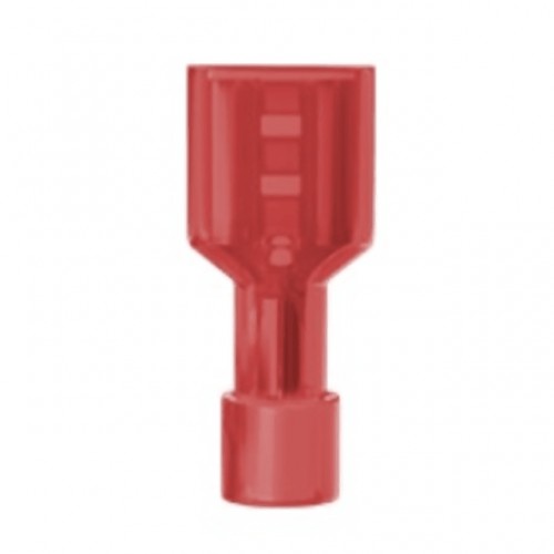 TERMINAL TOTAL-ISOL FEMEA SFORPLAST.0.5X1.5MM VERMELHO (C/100) 4773 NYLON PT 1 TERMINAL TOTAL-ISOL FEMEA SFORPLAST.0.5X1.5MM VERMELHO (C/100) 4773 NYLON PT 1