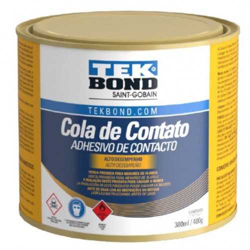 COLA CONTATO TEKBOND 400GR PC 1 COLA CONTATO TEKBOND 400GR PC 1