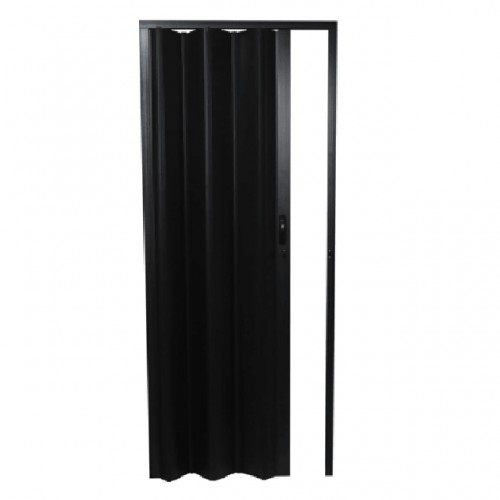 PORTA SANF.PERLEX PVC 72X210 PRETO PC 1