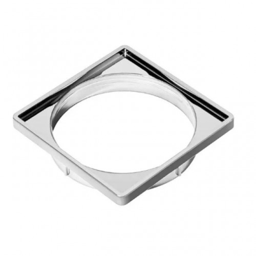 PORTA GRELHA QUADRADA CROMADA 10CM FIX-HELLEN 113 PC 1 PORTA GRELHA QUADRADA CROMADA 10CM FIX-HELLEN 113 PC 1