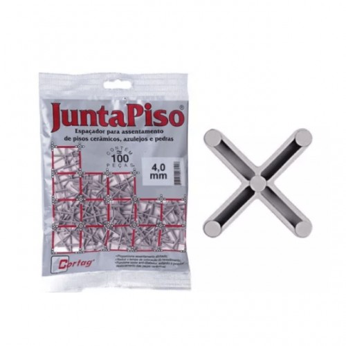 ESPACADOR JUNTAPISO CORTAG 4.0MM C/100 60557 PT 10 ESPACADOR JUNTAPISO CORTAG 4.0MM C/100 60557 PT 10