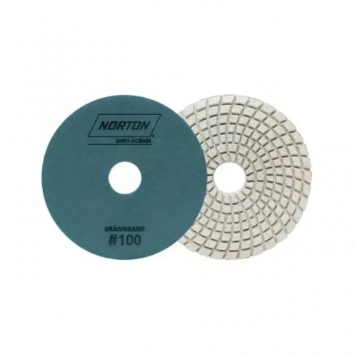DISCO POLIMENTO NORTON 100MM GR 0100 AZUL 70184607720 PC 1 DISCO POLIMENTO NORTON 100MM GR 0100 AZUL 70184607720 PC 1