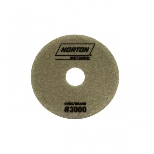 DISCO POLIMENTO NORTON 100MM GR 3000 MARROM 70184607725 PC 1 DISCO POLIMENTO NORTON 100MM GR 3000 MARROM 70184607725 PC 1