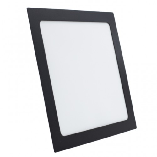 LUMINARIA LED PLAFON LEDBEE EMB. QUAD. 6500K PRETO 24W (B.FRIO) 29,7CM BIVOLT PC 1 LUMINARIA LED PLAFON LEDBEE EMB. QUAD. 6500K PRETO 24W (B.FRIO) 29,7CM BIVOLT PC 1