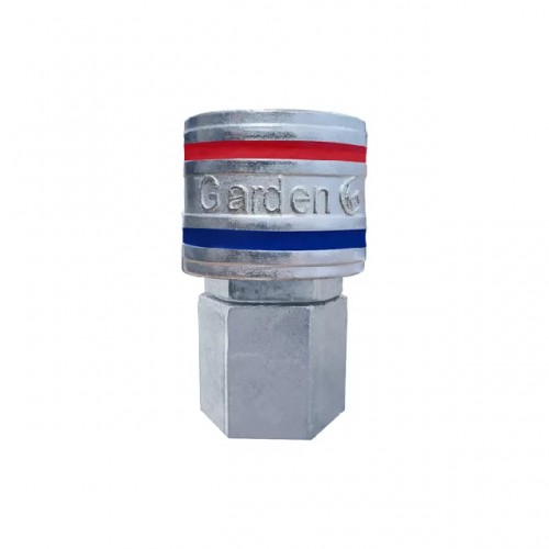 ENGATE RAPIDO METAL GARDEN AR ZAMAC CROM 1/2 ROSCA FEMEA NPT 10402E PC 1 ENGATE RAPIDO METAL GARDEN AR ZAMAC CROM 1/2 ROSCA FEMEA NPT 10402E PC 1