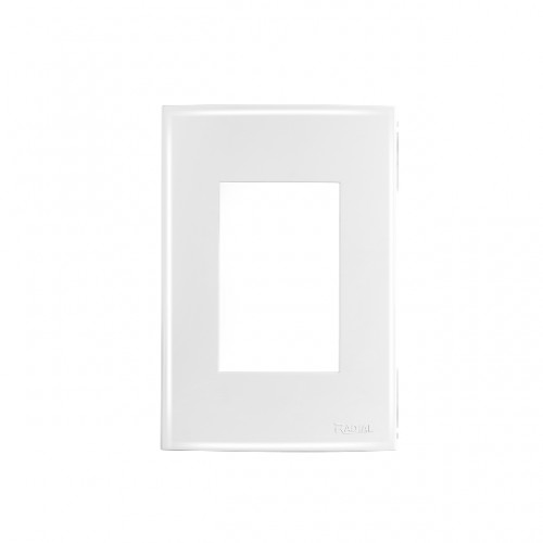 PLACA 4X2 OURO BRANCO FOSCO RADIAL T-3 1709001 PC 1 PLACA 4X2 OURO BRANCO FOSCO RADIAL T-3 1709001 PC 1