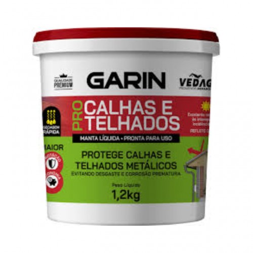 MANTA PROTETIVA PARA CALHAS GARIN 1.2KG BRANCA PC 1 MANTA PROTETIVA PARA CALHAS GARIN 1.2KG BRANCA PC 1