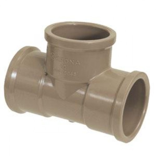 TEE MARROM KRONA LL 32MM 456 PC 1 TEE MARROM KRONA LL 32MM 456 PC 1