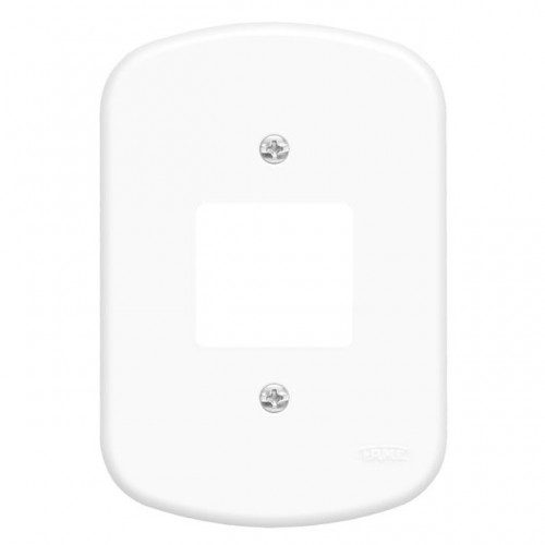 PLACA 4X2 BLANC FAME F-2 PC 1