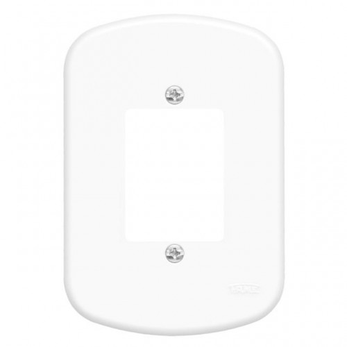 PLACA 4X2 BLANC FAME F-3 PC 1